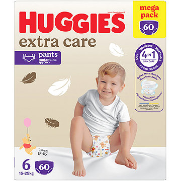 HUGGIES Extra Care, 6-os méret (60 darab)