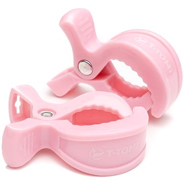 T-TOMI csipeszek 2 db, Pastel Pink