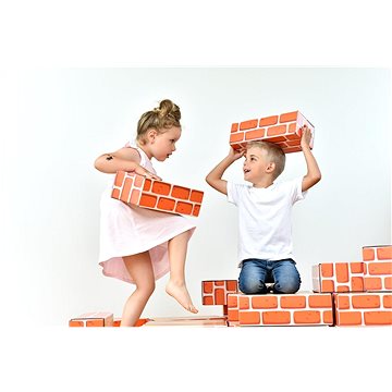 LITTLE BUILDER Játékos téglák 25 db