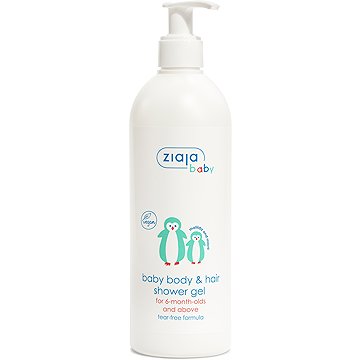 ZIAJA Baby Hipoallergén tusfürdő, 400 ml