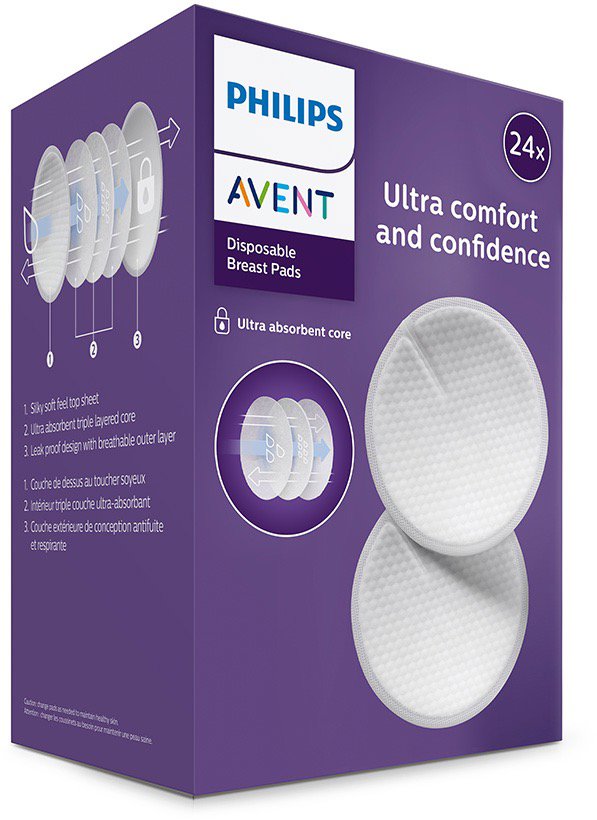 Philips AVENT eldobható melltartóbetét 24 db