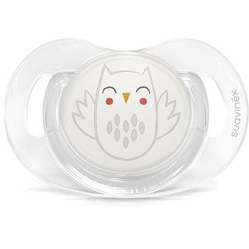 Suavinex Bonhomia SX Pro, anatómiai, 0-6 hónapos kor között, bagoly, fehér
