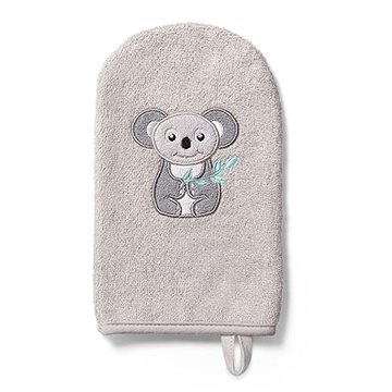BabyOno bambusz mosdókesztyű - szürke