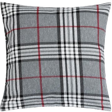 Bellatex 12/899 párnahuzat, 40×40 cm, szürke kockás