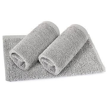 Bellatex frottír, 3 darabos készlet - 30 × 50 106/42 szürke