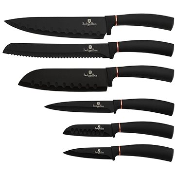 BerlingerHaus késkészlet 6db Black Rose Collection