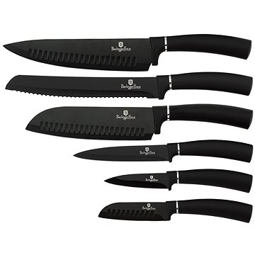 BerlingerHaus késkészlet 6 db Black Royal Collection