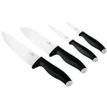 BerlingerHaus Matte Black Collection Rozsdamentes acél késkészlet, 4 db