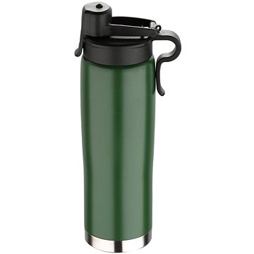 Bergner Rozsdamentes acél termosz ivócsőrrel, 0,5 l, zöld