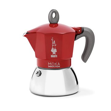Bialetti New Moka Induction 6 adag piros