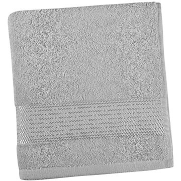 Bellatex Frottír kollekció, csíkos, 16/42 - 50 × 100 cm - világosszürke