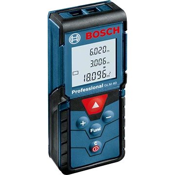 BOSCH 0601072900 GLM 40 Professional Lézeres távolságmérő, 40 m (2×AAA)