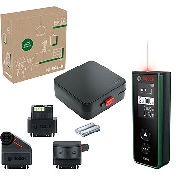 BOSCH 06036729Z1 Zamo Set Digitális lézeres távolságmérő, 25 m (elem nélkül)