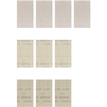 BOSCH EXPERT 2608901205 M480 csiszolóháló készlet, 80 × 133 mm, 10 db