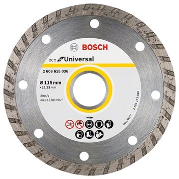 BOSCH Universal Turbo 115x22.23x2.0x7mm