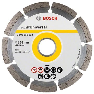 BOSCH Universal 125x22.23x2.0x7mm