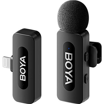 Boya BY-V1 V2.0 iPhone és iPad mikrofon
