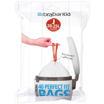 Brabantia PerfectFit zsák - 20-25 L (J) - 40 db
