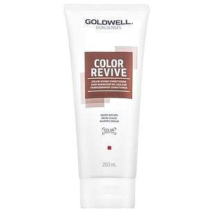 GOLDWELL Dualsenses Color Revive Conditioner Warm Brown tápláló kondicionáló barna hajra, 200 m