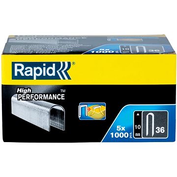 RAPID kapcsok 36/10 mm, 5x1000 db, dobozban