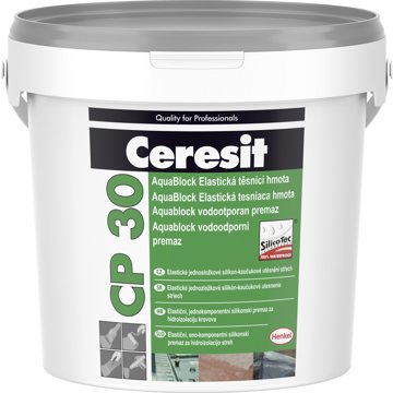 Ceresit Elastická těsnící a izolační hmota na střechu CP 30 černá, 1 kg