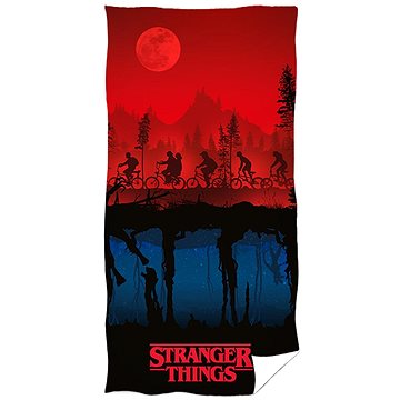 Kaptan Stranger Things - törölköző gyerekeknek