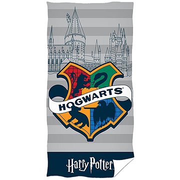 Kaptan Harry Potter Roxfort kastélya - törölköző gyerekeknek