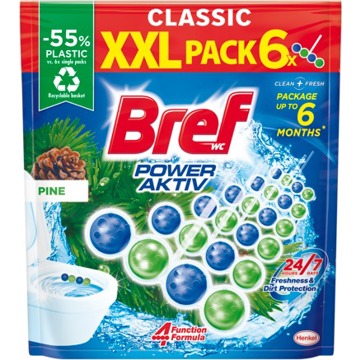 Bref Power Aktiv Pine 6× 50 g