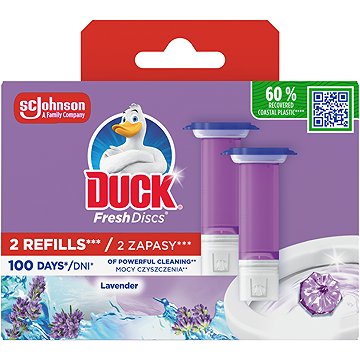 DUCK Fresh Discs Levendula 2× 36 ml