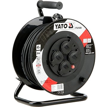 YATO dobhosszabbító kábel 4 foglalat IP44 16A 40 m