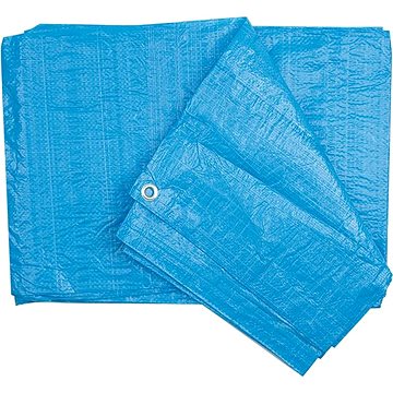 VOREL ponyva, PP + PE, 10 × 15m, 90g/m2, kék