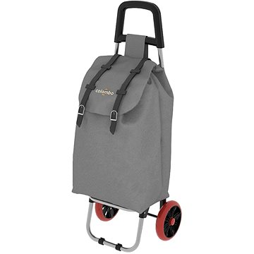 COLOMBO SMART szürke bevásárlótáska kerekekkel, 40 l, teherbírása 25 kg