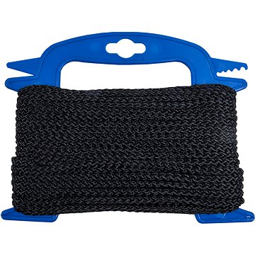 CONNEX PP fonott kötél 8 szál, 4 mm × 20 m, különböző színekben (fekete, zöld), csévélt