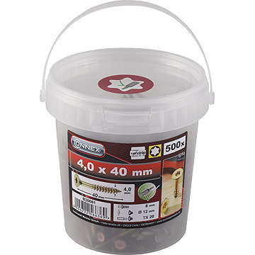 CONNEX UNI-csavar TX 4,0x40 mm, 500 db
