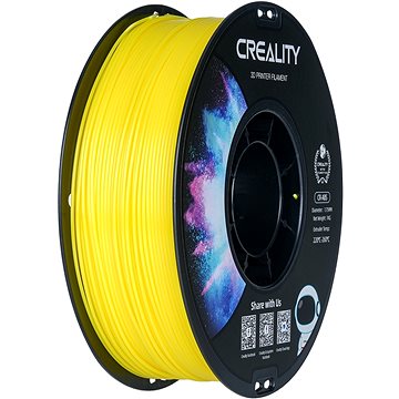Creality 1,75mm ABS black neutral tray - 1kg, sárga