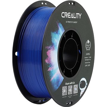 Creality 1,75mm PETG black neutral tray - 1kg, kék