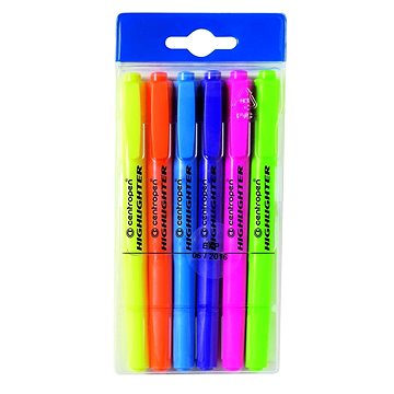 Centropen 8722/6 Szövegkiemelő szett tokban