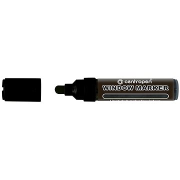 Centropen 9121 Krétamarker, 3-4mm, fekete
