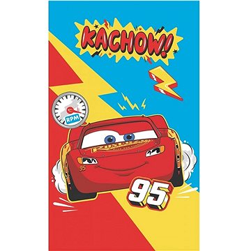 CARBOTEX Verdák 3 gyerek törölköző, Villám McQueen, 30×50 cm