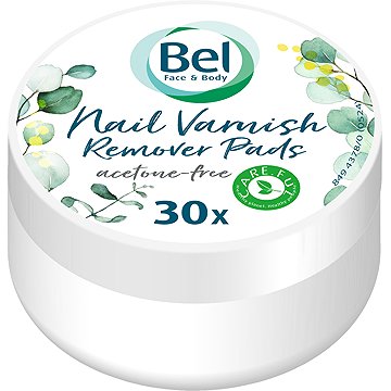BEL Premuim körömlakklemosó korong, 30 db