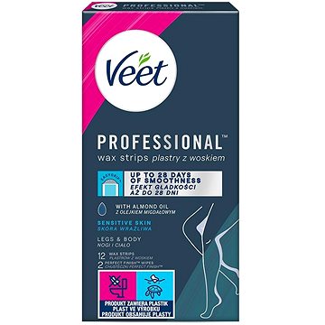 VEET gyantacsíkok érzékeny bőrre (12 db)