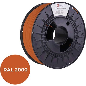 C-TECH PREMIUM LINE TPU 90A rugalmas, narancssárga, RAL2000