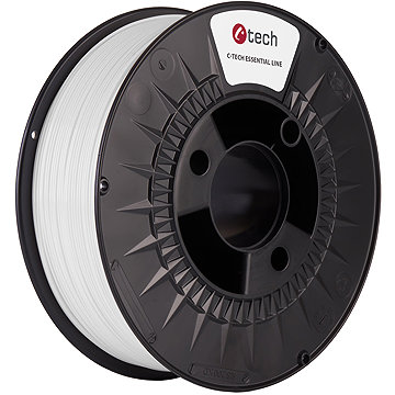 C-TECH ESSENTIAL LINE, PETG, fehér, 1,75 mm, 1 kg