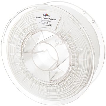Spectrum 3D nyomtatószál, PLA Tough, 1,75 mm, Polar White, 1 kg
