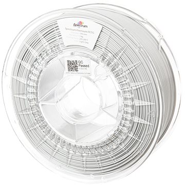 Spectrum 3D nyomtatószál, Premium PET-G, 1,75 mm, Light Grey, 1 kg