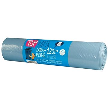 VIPOR LDPE Top papírhoz 120 l, 25 db, kék