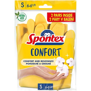 SPONTEX Comfort S méret, 2 pár