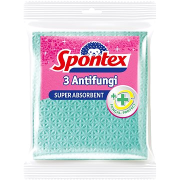 SPONTEX gombaellenes törlőkendő, 3 darab