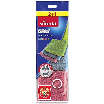 VILEDA Power Inox Colors, 3db
