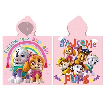 FARO Gyermek poncsó Mancs őrjárat - Pawsome 55/110 cm